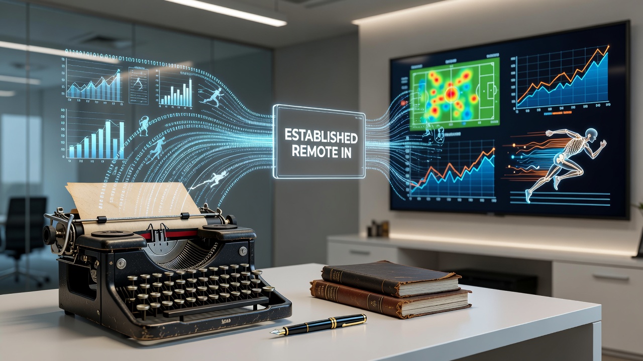 Data flow between traditional tools and contemporary sports platforms