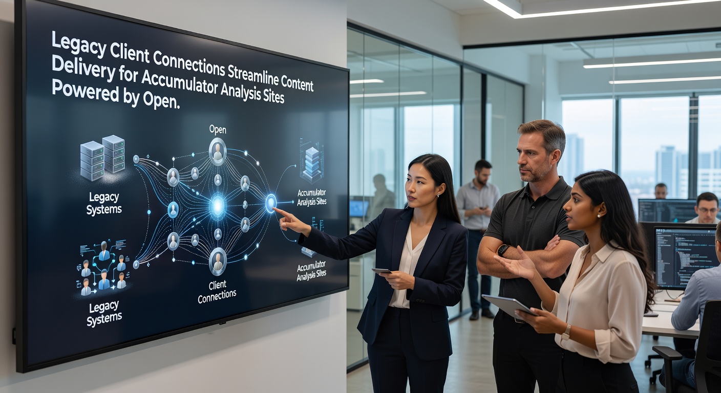 Secure legacy interface handling accumulator content updates on open platform infrastructure