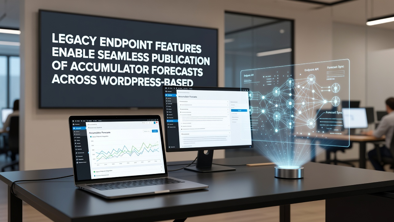 Sports accumulator forecast being published through legacy WordPress endpoint integration