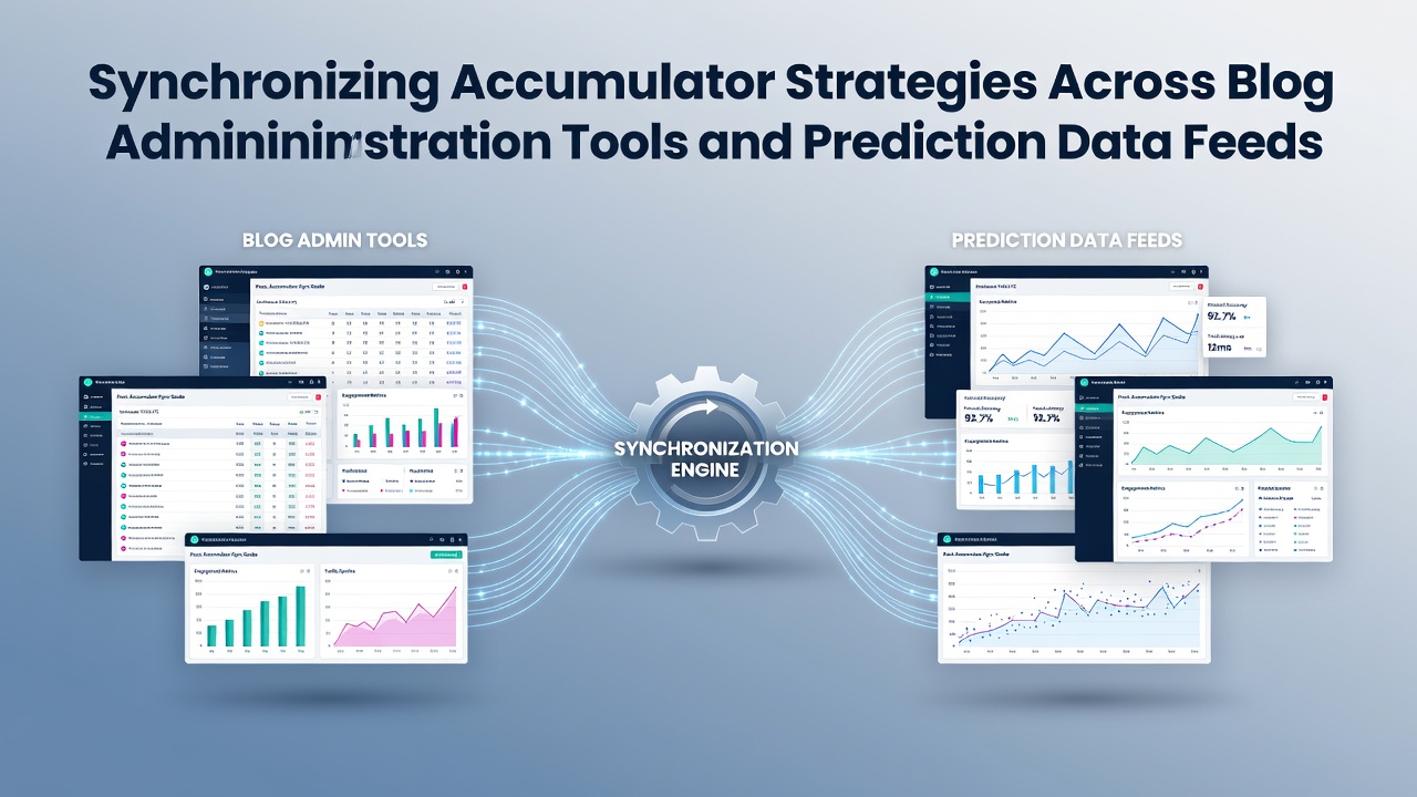 Blog dashboard showing synchronized accumulator data feeds updating in real time